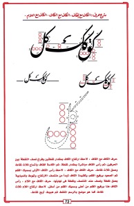 ويبرع الخطاط حمدي عبدالصمد في تشكيلات الحروف.